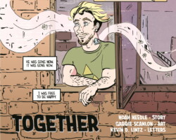 Eight page story by Noah Needle and <a href="https://gabbiescanlon.myportfolio.com/" target="_blank" rel="noopener">Gabbie Scanlon</a> for Volume One of the <a href="https://comicschoolanthology.com/the-anthology/inspire/" target="_blank" rel="noopener">Comic School Anthology</a>. Eight page story by Noah Needle and Gabbie Scanlon for Volume One of the Comic School Anthology.