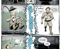 One page <a href="https://thecomicjam.com/d-d-and-the-lazarus-pit-d4300f024e71" target="_blank" rel="noopener">Comic Jam</a> story "Inaccurate" by <a href="https://m.barnesandnoble.com/s/Tyler%20Tarlton" target"_blank"><b>Tyler Tarlton</b></a> and <a href="https://instagram.com/maximilianmorresi" target"_blank"><b>Maximilian Morressi</b></a>. Inaccurate