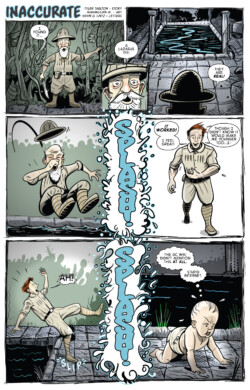 One page <a href="https://thecomicjam.com/d-d-and-the-lazarus-pit-d4300f024e71" target="_blank" rel="noopener">Comic Jam</a> story "Inaccurate" by <a href="https://m.barnesandnoble.com/s/Tyler%20Tarlton" target"_blank"><b>Tyler Tarlton</b></a> and <a href="https://instagram.com/maximilianmorresi" target"_blank"><b>Maximilian Morressi</b></a>. Inaccurate