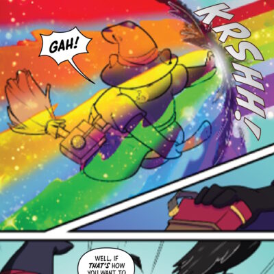 Battle Bears Episode #1
Action panel from Battle Bears, a battle-tastic story in the Eclectic Collection universe. Battle Bears Episode #1 Action panel from Battle Bears, a battle-tastic story in the Eclectic Collection universe.