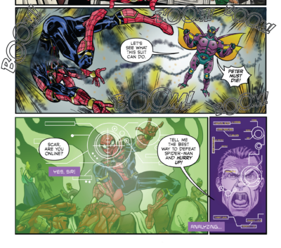 Fan project for a Spider-Man story. Story by Shannon Thomas, art by Kevin Terry. Fan project for a Spider-Man story. Story by Shannon Thomas, art by Kevin Terry.